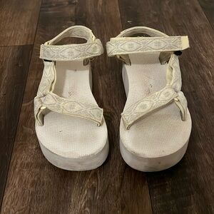 Teva platform sandals